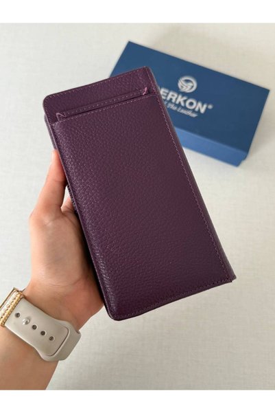 DERKON Mikam Model Kartlık Detaylı Hakiki Deri Cüzdan