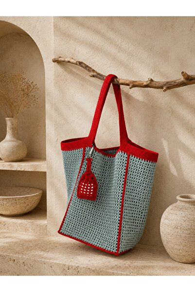 Generic Brand Sümeyre Heybe Series-Bedesten Bag (Handmade & Handwoven)