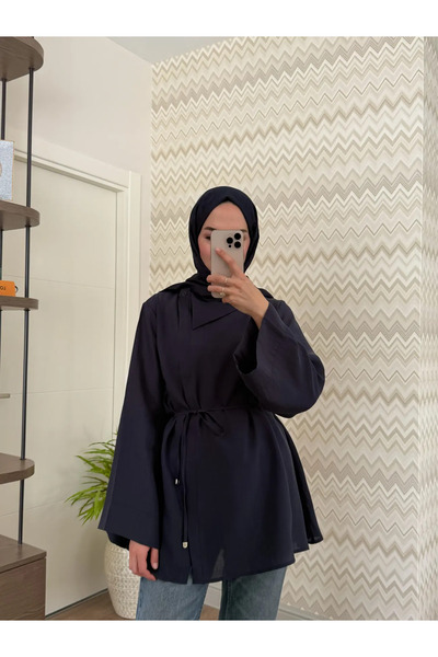 NEIRO BUTİK Yandan Düğmeli Tunik