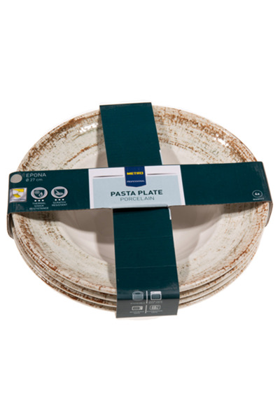 Metro Professional Makarna Tabağı 27Cm 4Lü Epona