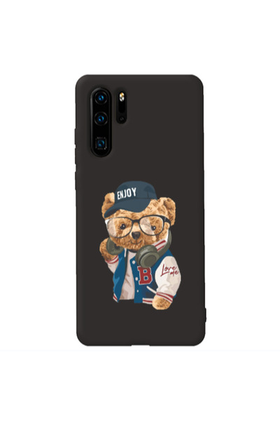 Other Huawei P30 Pro Enjoy Black Colored Silicone TPU Θήκη