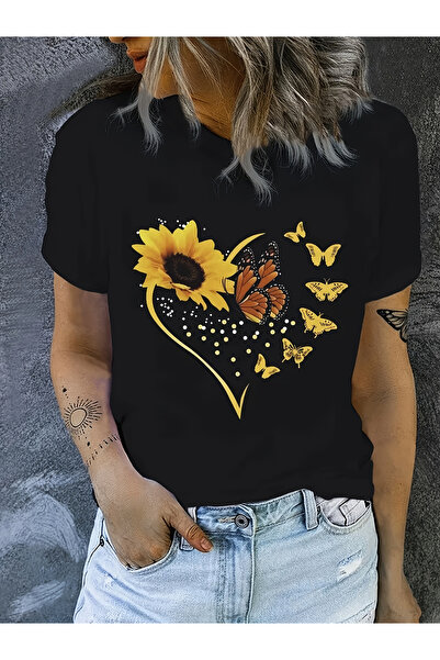 128 Alphabet - Versatile, Easy-Care, Comfortable, Women's Casual Graphic Prin...
