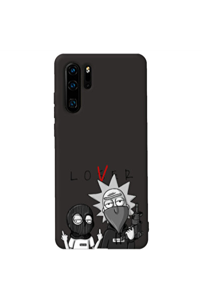 Other Huawei P30 Pro Rick Loser Black Colored Silicone TPU Θήκη