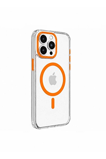 Generic Transparent protective case with colored frame compatible with iPhone...