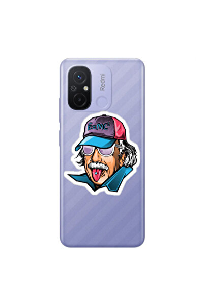 Other Xiaomi Redmi 12C Einstein Transparent Silicone TPU Θήκη