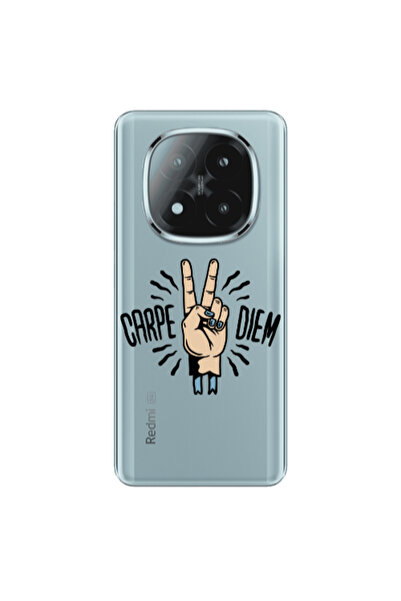 Other Xiaomi Redmi Note 14 Pro + 5g Carpe Two Diem Transparent Silicone TPU Θήκη