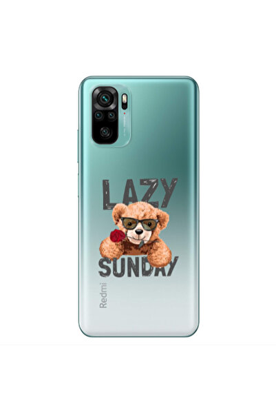 Other Xiaomi Redmi Note 10S Lazy sunday Transparent Silicone TPU Θήκη