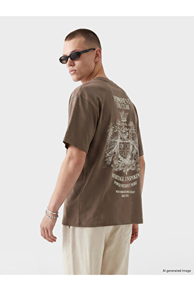 LC Waikiki Vizyon New Season Relax Fit Printed Men's T-Shirt