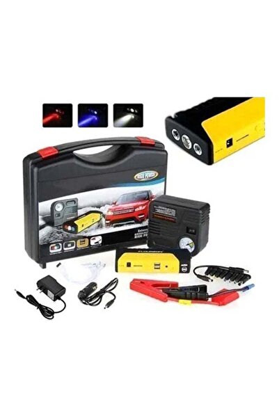 Arabest Multifunctional Car Jump Starter Kit, Emergency LED Light, Portable C...