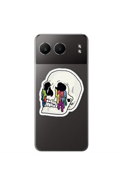 Other Oneplus Nord 4 Skull Transparent Silicone TPU Θήκη