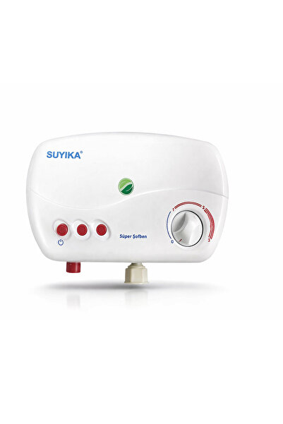 SUYIKA Batarya Üstü Elektrikli Şofben 7500 W Ani Su Isıtıcı 3 Kademeli Hızlı ...