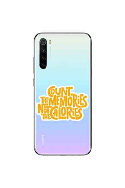 Other Xiaomi Redmi Note 8 Count the memories not the calories Transparent Sil...