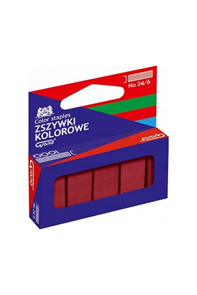 MC Micostore Capse Grand Yanda 110-1664, 24/6, rosu, set 1000 buc