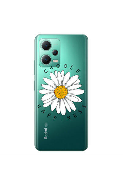 Other Xiaomi Redmi Note 12 Pro 5G Chose Happines Transparent Silicone TPU Θήκη
