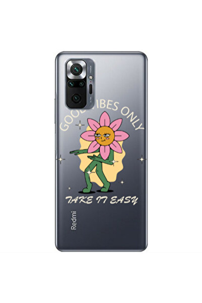 Other Xiaomi Redmi Note 10 Pro Max Good Vibes Only Transparent Silicone TPU Θήκη