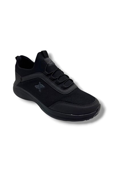 LUTTOON 4194-26 Anorak Slip on Anatomical Men's Sneaker Black Smoked