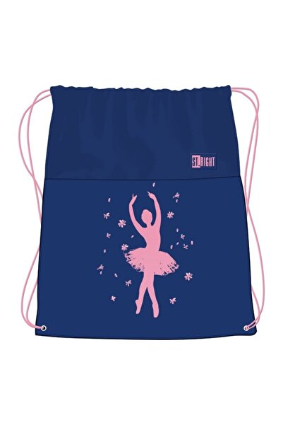MC Micostore Rucsac cu snur pentru copii St.Majewski St. Right Pink Ballerina...
