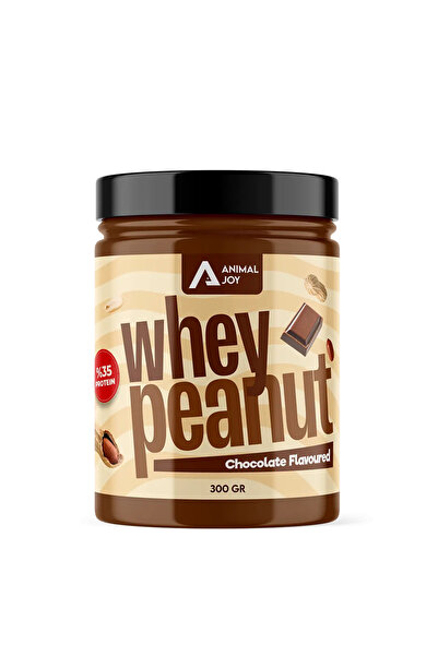 Animal Joy Whey Proteinli Fıstık Ezmesi - Çikolatalı - 300 gr