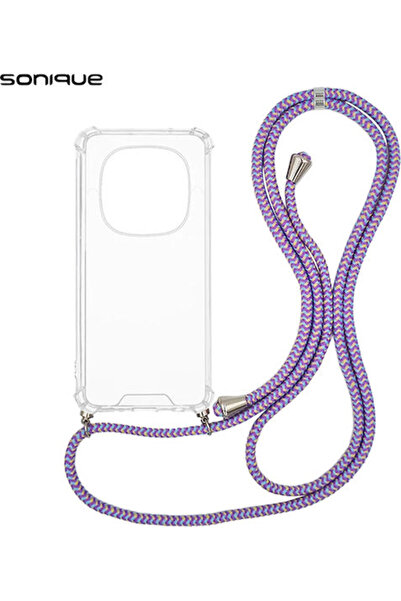 Other Sonique Armor Διαφανής Θήκη Σιλικόνης με Κορδόνι για Xiaomi Redmi Note ...
