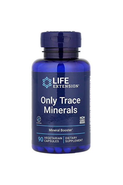 Life Extension Only Trace Minerals, a Daily dose of zinc, Chromium, Boron, Co...
