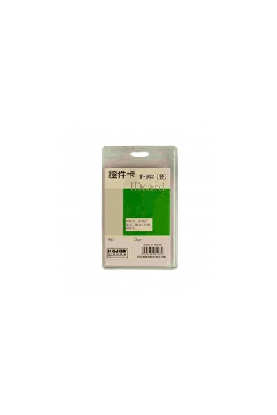 MC Micostore Badge holder T033/L-036, vertical, 0.4 microns, plastic, Sheer