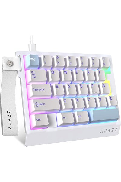 Ajazz AK029 One-Handed RGB Gaming Keypad 29 Keys Magnetic Switches 8KHz Polli...