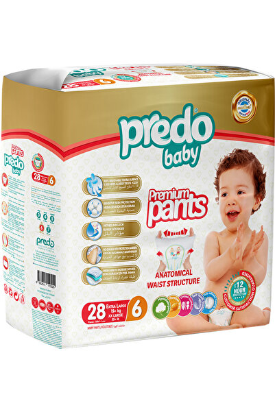 PREDO Baby Diaper Pants XXL 28's 15+kg