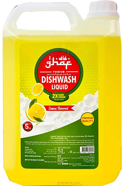GHAF Dishwash Liquid Lemon 5L