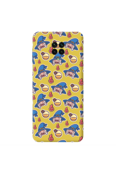 Other Xiaomi Redmi Note 9 Pro Sweet Witch Yellow Colored Silicone TPU Θήκη
