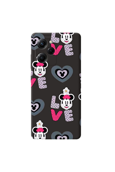 Other Xiaomi Poco X5 Pro Minnie Black Colored Silicone TPU Θήκη