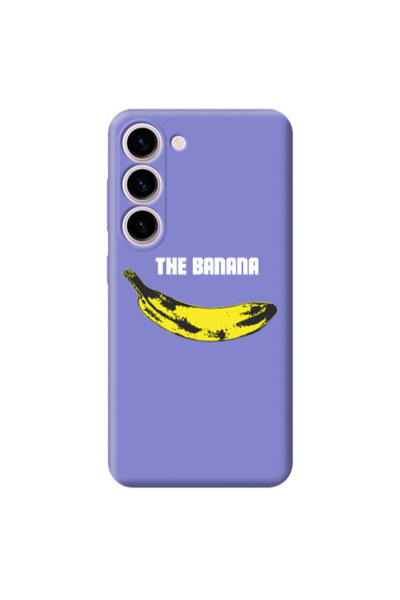 Other Samsung S23 Plus The banana Purple Colored Silicone TPU Θήκη