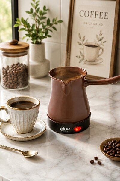 Generic Coffee Maker Electric Coffee Machine Brown Color 300ml 500W for Perso...