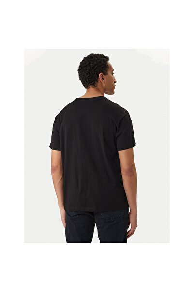 VERSACE JEANS COUTURE Ανδρικό T-shirt 80GAHE01 CJ00E Μαύρο