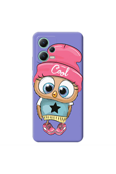 Other Xiaomi Redmi Note 12 Pro 5G Cool Star Purple Colored Silicone TPU Θήκη