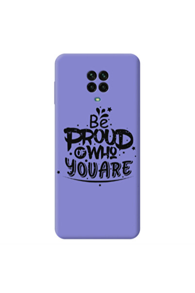 Other Xiaomi Redmi Note 9 Pro Be proud of who you are Purple Colored Silicone...
