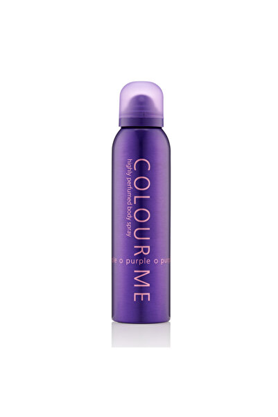 Color Me بخاخ للجسم، عطر قوي، أرجواني - 150 مل