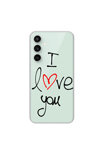 Other Samsung S24 Plus i love you Transparent Silicone TPU Θήκη