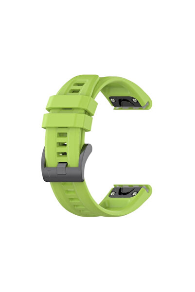 OEM Λουράκι Σιλικόνης Πράσινο (Garmin Fenix 5/6/7 Pro (22mm))