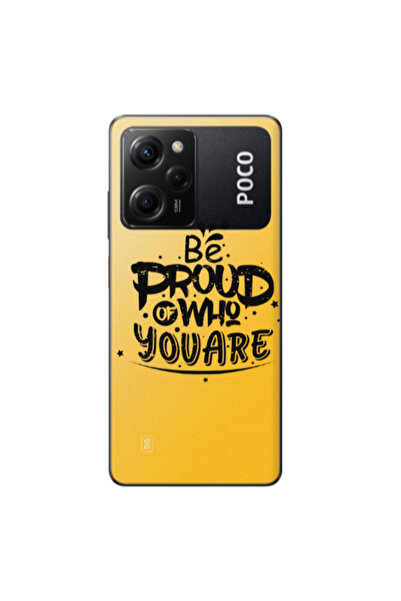 Other Xiaomi Poco X5 Pro Be proud of who you are Transparent Silicone TPU Θήκη