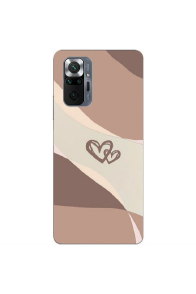 Other Xiaomi Redmi Note 10 Pro 4G Mini Hearts Transparent Silicone TPU Θήκη