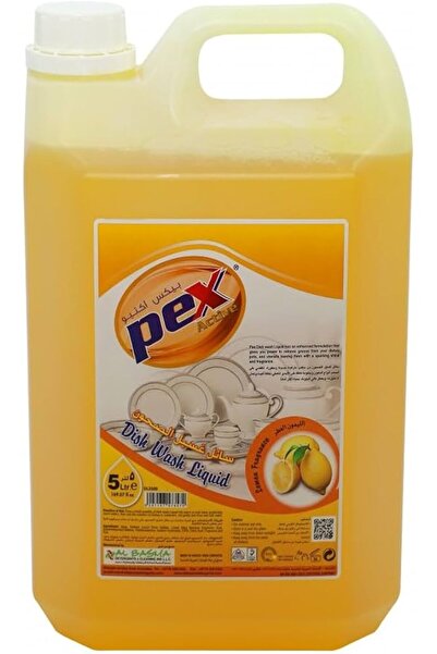 PEX active Dish wash Liquid Lemon 5 ltr x 4
