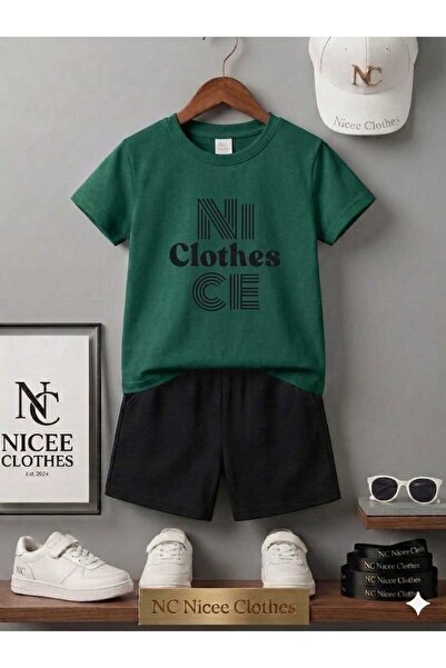 NC Nicee Clothes LETNJA DEČJA MAJICA I KRATKE HLAČE UNISEKS (LEPO ŠTAMPANO SA...