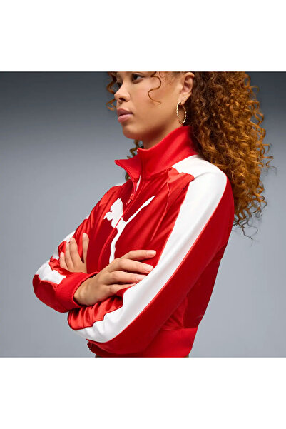 Puma FUTURE.PUMA.ARCHIVE Jacket Kırmızı Kadın Ceket