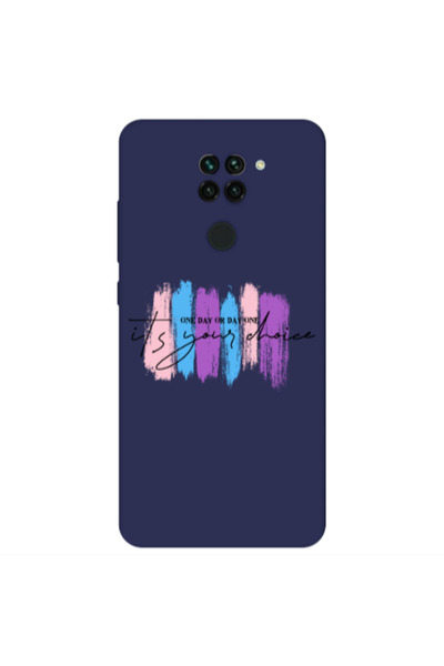 Other Xiaomi Redmi Note 9 One Day Or Day One Dark blue Colored Silicone TPU Θήκη