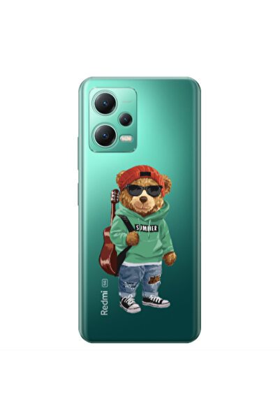 Other Xiaomi Redmi Note 12 Pro 5G Summer Tedy Transparent Silicone TPU Θήκη