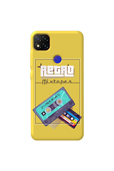 Other Xiaomi Redmi 9c Mixtapes Yellow Colored Silicone TPU Θήκη