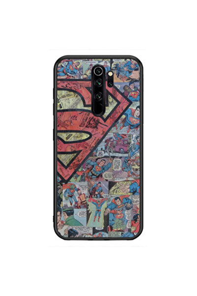 Other Xiaomi Redmi Note 8 Pro Superman galaxy Black Glossy Θήκη