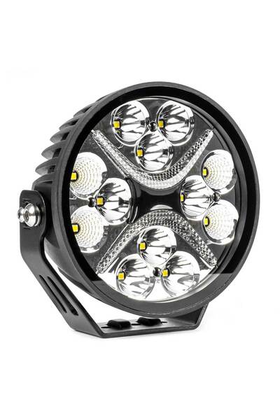 AMIO LED Projector "PRO SERIES" with two functions for Off-Road, ATV, SSV, po...