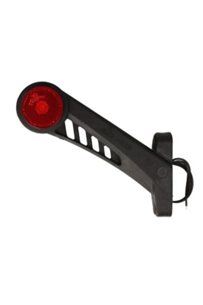 WAS Lampa Gabarit Stanga Alb/Rosu Led 12/24v