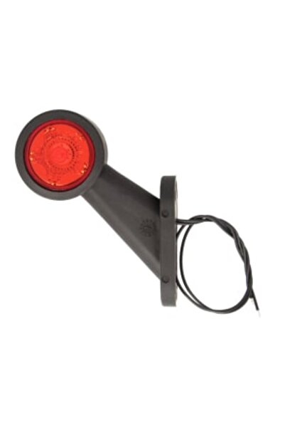 WAS Lampa Gabarit Stanga Alb/Rosu Led 12/24v